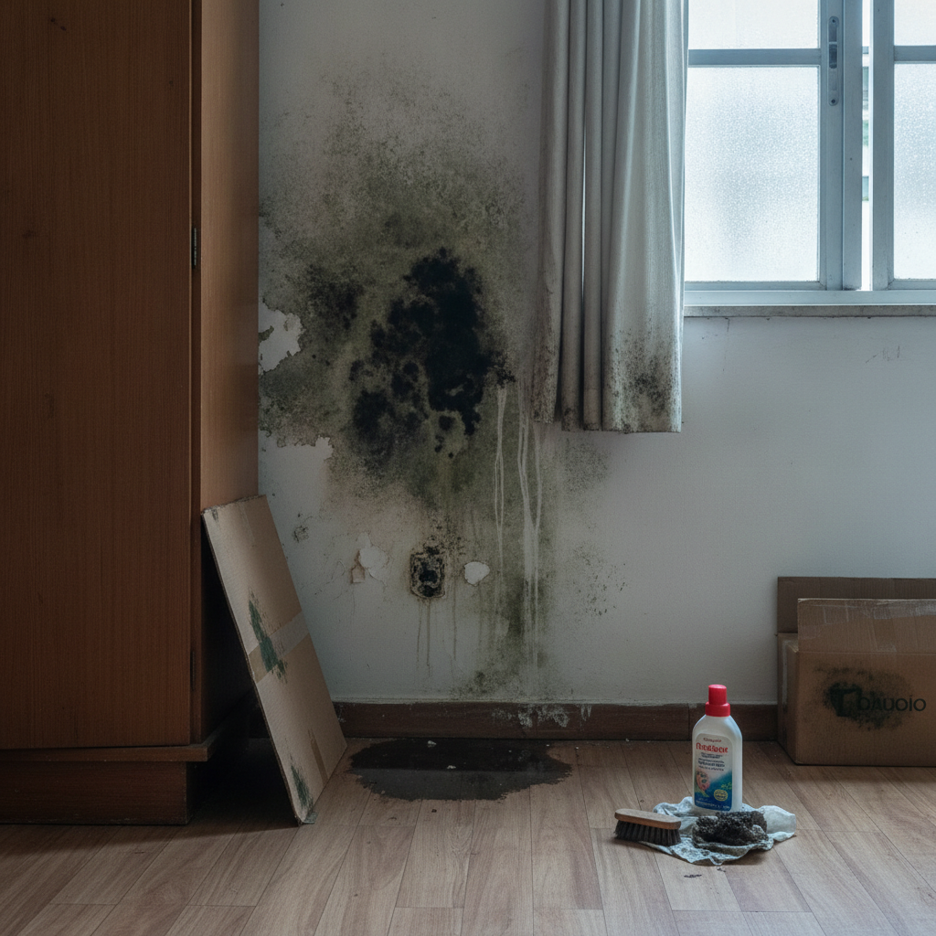 como acabar com mofo e umidade dentro de casa