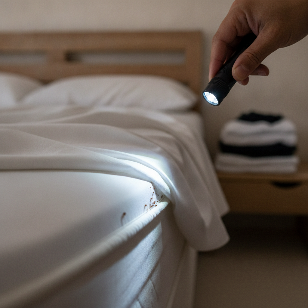 como identificar percevejo de cama em casa