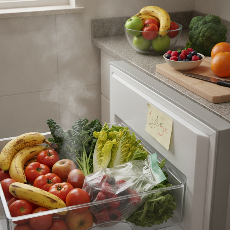 como conservar frutas e verduras para não estragar rápido