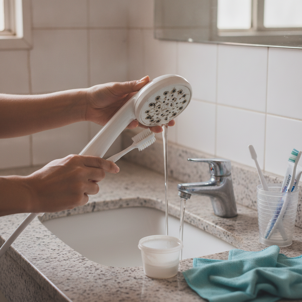 como melhorar a pressão do chuveiro com água fraca