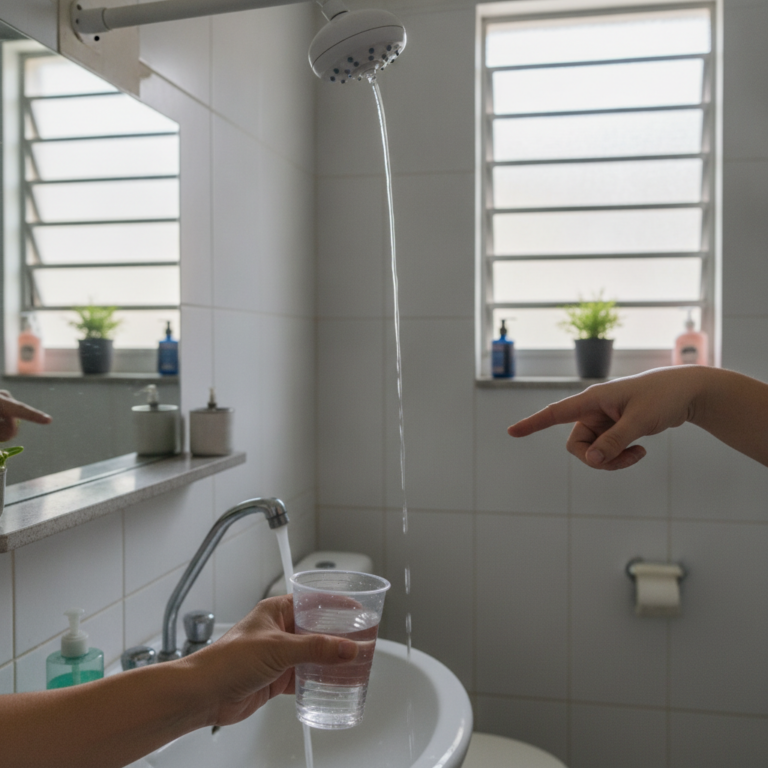como melhorar a pressão do chuveiro com água fraca