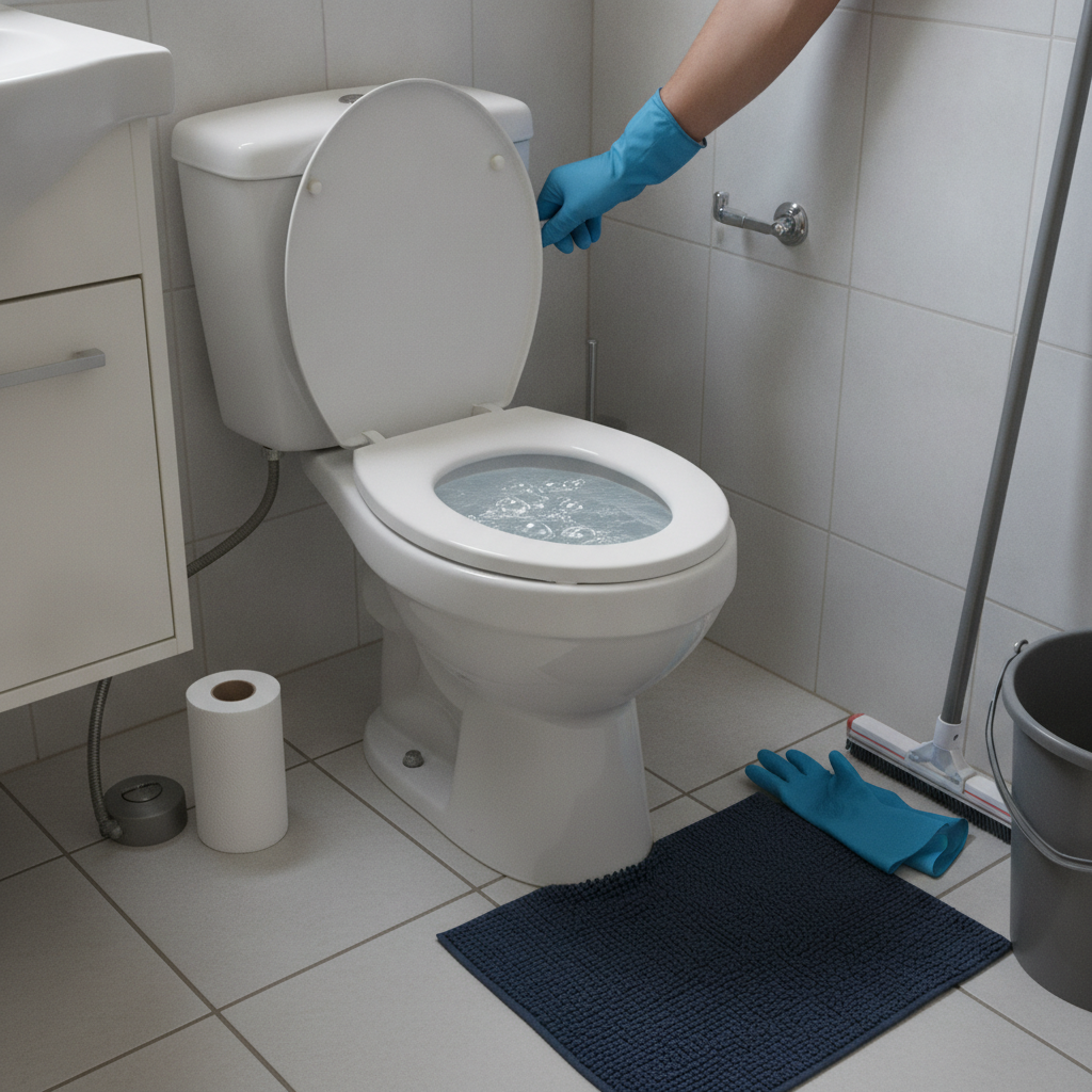 como desentupir vaso sanitário sem usar soda cáustica