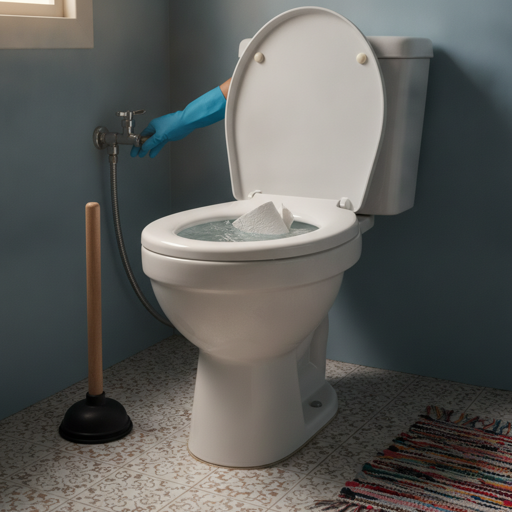 como desentupir vaso sanitário sem usar soda cáustica