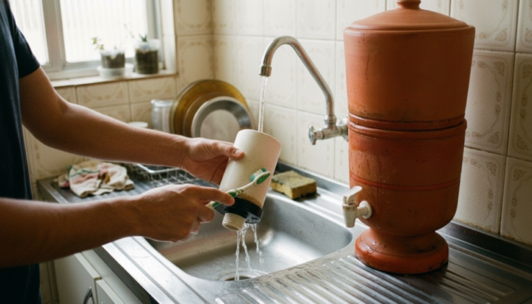 como saber se a vela do filtro de barro precisa ser trocada