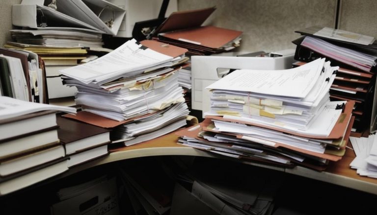 como organizar documentos da casa