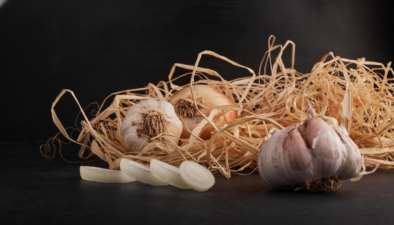 como guardar alho e cebola para não brotar nem estragar