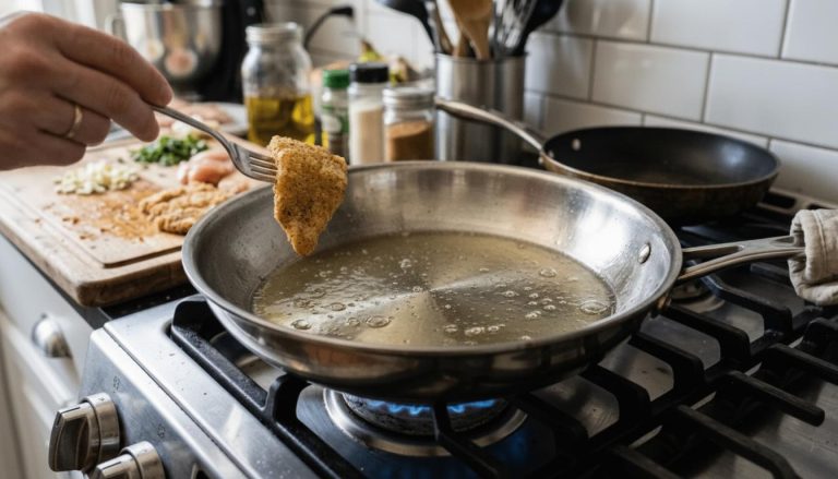 como evitar que a comida grude na panela de inox