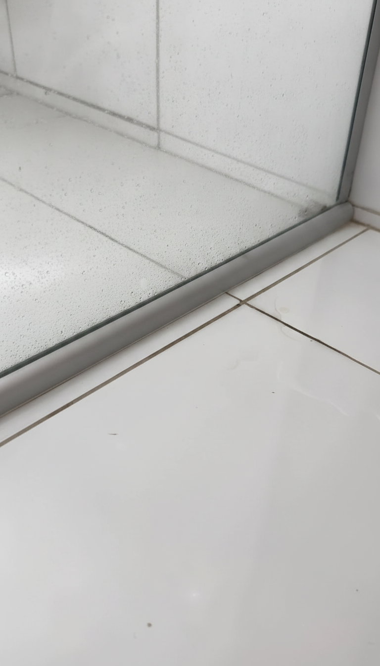 como evitar que a água do banho saia do box