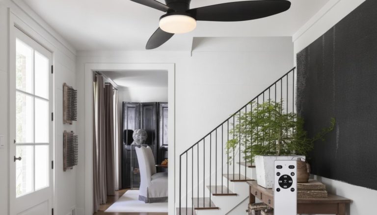 ventilador de teto balançando