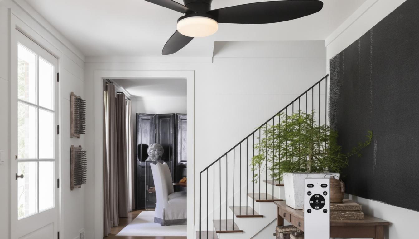 ventilador de teto balançando